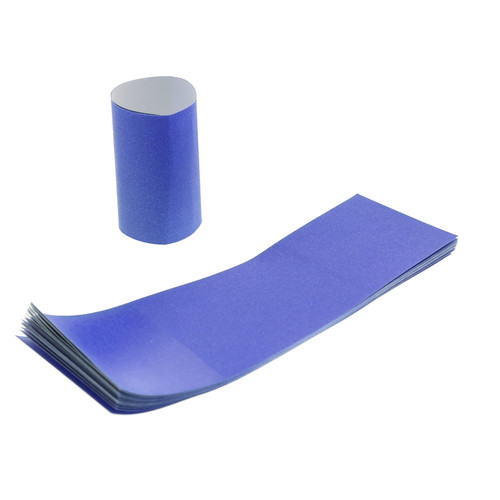 Napkin Bands Blue Flat 2500 Count/Pack 8 Packs/Case 20000 Count/Case