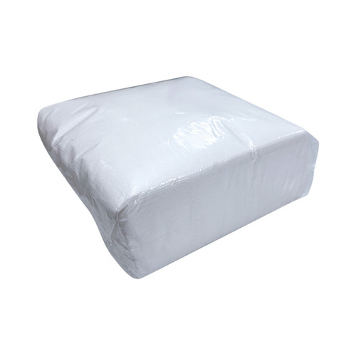 Victoria Bay Dinner Napkins 17X17 IN 8.3X8.6 IN White Virgin Paper 1PLY 1/4 Fold 250 Count/Pack 16 Packs/Case