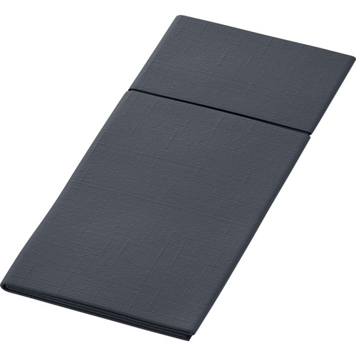 Duniletto® Napkins 13X16 IN Black Airlaid Paper Slim 260/Case