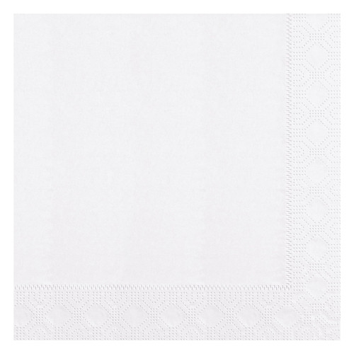 Dinner Napkins 17X17 IN White 2PLY 1/4 Fold 1200/Case
