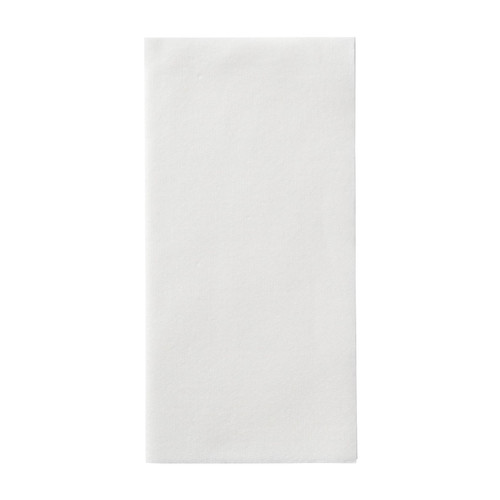 Linen-Like® Dinner Napkins 17X17 IN White Airlaid Paper 1/8 Fold 300/Case