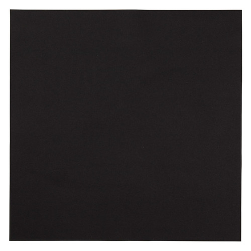 Linen-Like® Napkins 16X16 IN Black Airlaid Paper Ultra PLY 125 Count/Pack 4 Packs/Case 500 Count/Case