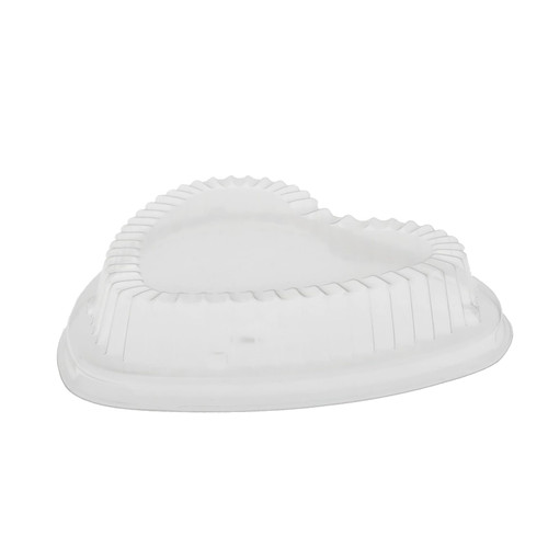 Lid Dome Small (SM) 5.6875X5.875X0.75 IN OPS Clear Heart For Pan 100/Case