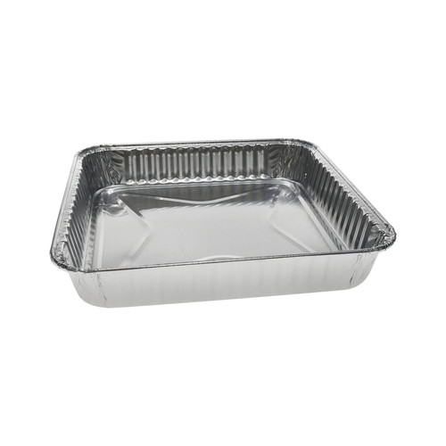 Cake Pan 32.2 OZ 7.4X7.4X1.3 IN Aluminum Silver Square 300/Case