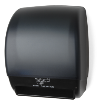 Paper Towel Dispenser 9.25X11.5X15 IN Black Electronic Universal 1/Each