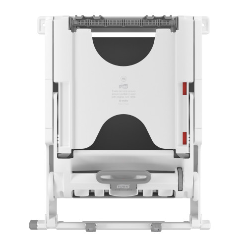 Tork PeakServe Paper Towel Dispenser 3.8X14.37X17.72 IN Plastic White Recessed 1/Each