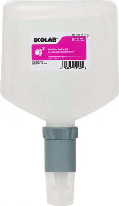 Hand Sanitizer Gel 1.2 L Gentle 4/Case