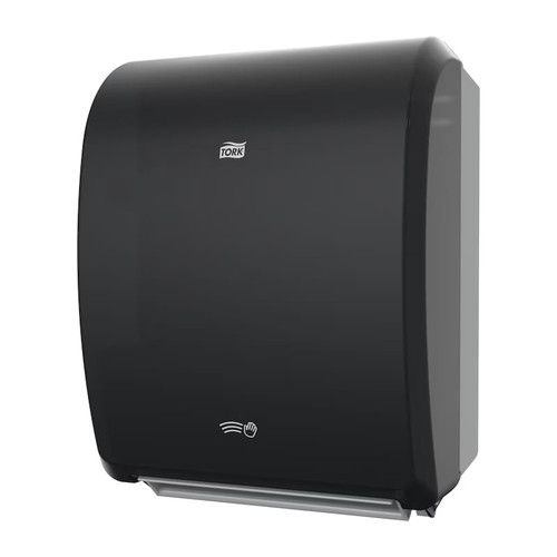 Paper Towel Dispenser H71 9.32X12.32X15.95 IN Plastic Black Electronic Universal 1/Each