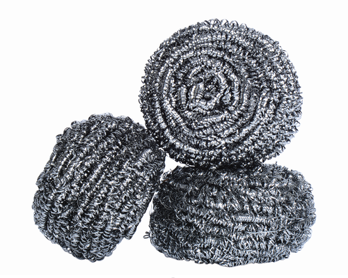 Scrubber Stainless Steel 12 Count/Bag