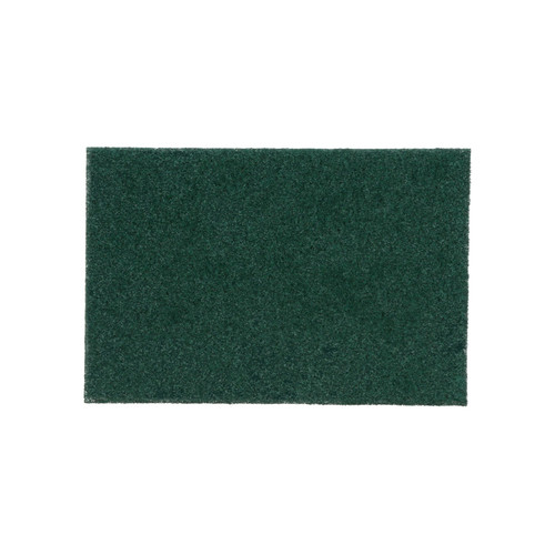 Scotch-Brite™ 96 General Purpose Scouring Pad 6X9 IN Med Duty Nylon Dk Grn Rect Dishwasher Safe 20 Count/Box 3 Box/Case