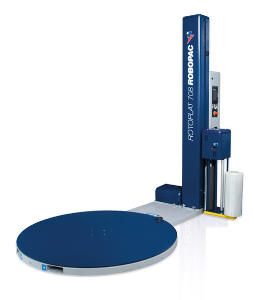 Robopac Rotoplat Machine Film Dispenser 110X52 IN Semi-Automatic 115V 60 HZ Heavy Duty 20 Amps 1/Each