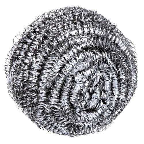 Scotch-Brite™ 84 Scrubber 1.75 OZ Heavy Duty Stainless Steel Gray 12/Case