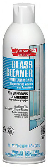 Glass Cleaner 19 OZ Aerosol Ammonia 1/Each