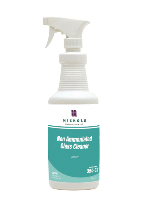 Glass Cleaner 1 QT Non-Ammoniated Streak-Free 12/Case