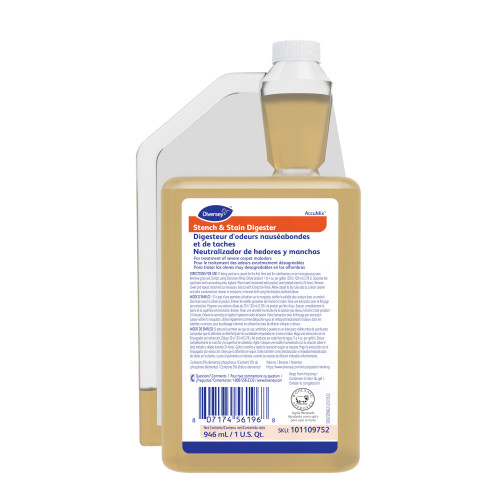 Stench & Stain Digestant Deodorizer Stain Remover 32 OZ 6/Case