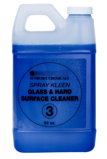 Spray Kleen Mild Scent Glass & Surface Cleaner 64 OZ Hard Surface Liquid Concentrate 2/Case
