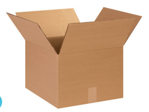 Regular Slotted Container (RSC) 14X14X10 IN Kraft Corrugated Cardboard 32ECT 25 Count/Bundle 420 Count/Pallet