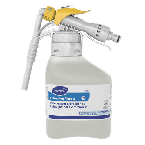 Diversey Fruity Scent Carpet Extraction Rinse 1.5 L Acidic Liquid Concentrate RTD 2/Case