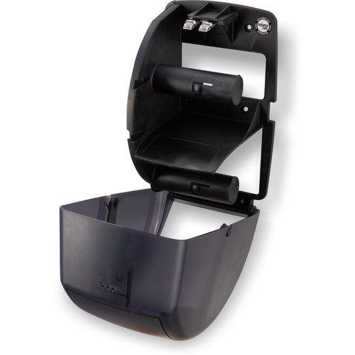 San Jamar Toilet Paper Dispenser 8X13X7.75 IN HIPS Black Pearl 1/Each