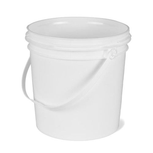 Pail 1.5 GAL White With Plastic Handle 1/Pallet