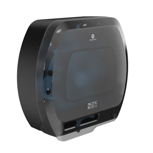 Pacific Blue Ultra™ Toilet Paper Dispenser 5.50X17.20X16 IN Smoke Gray 4-Roll Coreless High Capacity 1/Each
