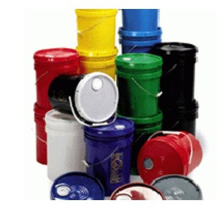 Pail 5 GAL White With Metal Handle 120/Pallet