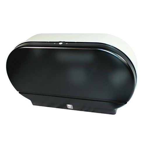 Toilet Paper Dispenser Smoke Double Roll Junior 1/Each