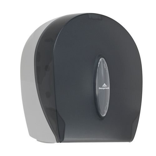 Georgia-Pacific Pro® Toilet Paper Dispenser 5.39X10.61 IN Translucent Smoke Jumbo Jr (JRT) High Capacity 1/Each