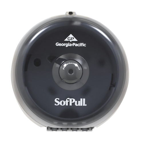 Sofpull® Toilet Paper Dispenser 7X8.75X9 IN PC Smoke Gray Centerpull Mini Single 1/Each