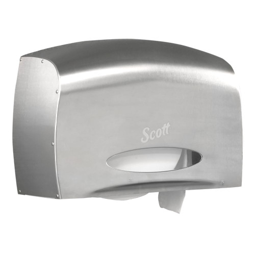 Scott® Pro Toilet Paper Dispenser 14.25X9.75X6 IN Stainless Coreless Jumbo (JRT) Premium 1/Each