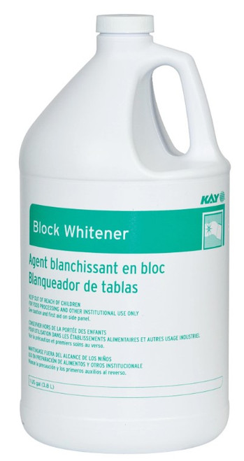 Block Whitener 1 GAL Retail 4/Case