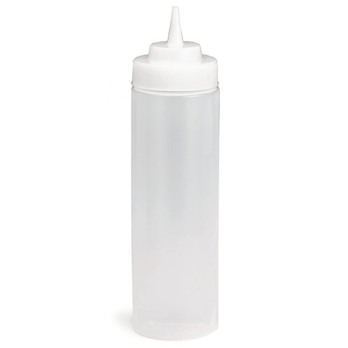Widemouth™ Bottle 12 OZ 2.3125X8.5 IN LDPE Clear Squeeze Wide Mouth 1/Each