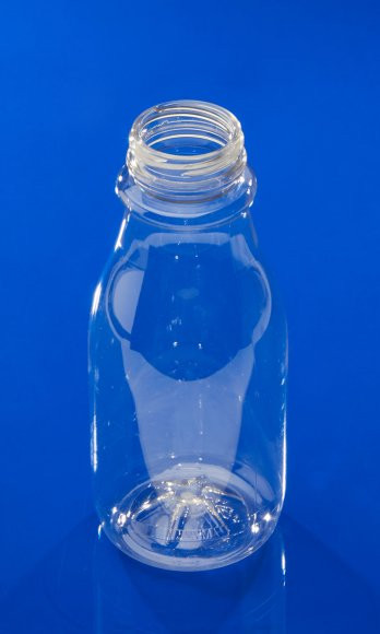 Bottle 12 OZ PET Round 38MM DBJ Finish Smooth 145/Case