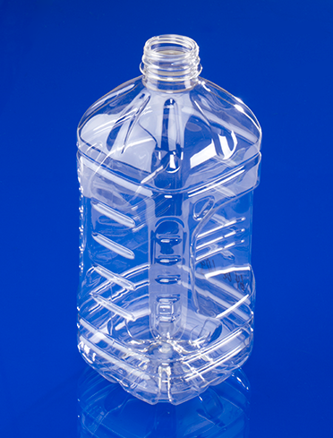 Bottle 64 OZ PET Square 38MM Pinch Grip DBJ Finish 45/Case