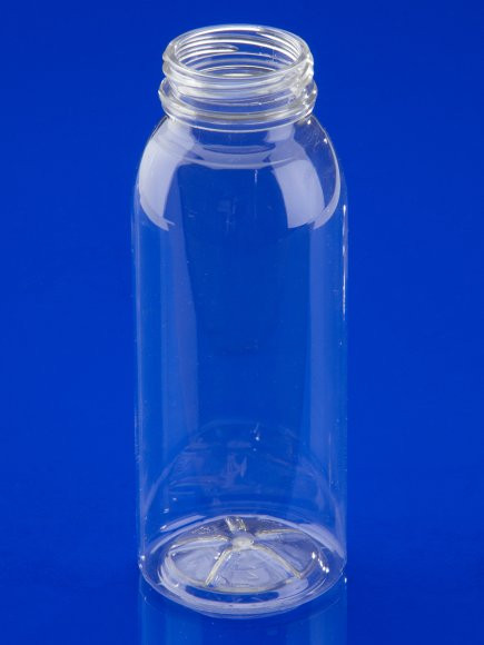 Bottle 8 OZ PET Round 38MM DBJ Finish Energy 348/Case