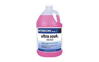 Ultra Soak Pleasant Scent Silverware Presoak 1 GAL Liquid 4/Case