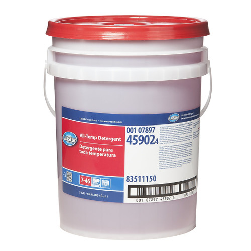 Luster® Professional Dishmachine Detergent 5 GAL All Temperature 1/Pail