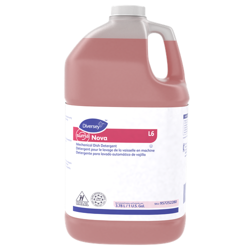 Suma® Nova Dishmachine Detergent 1 GAL Liquid Kosher 4/Case