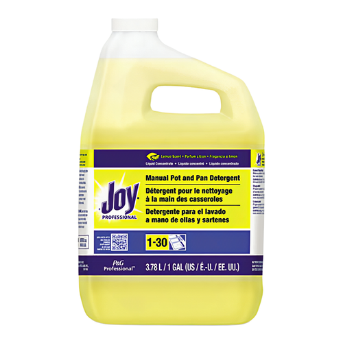 Joy® Lemon Manual Dish Detergent 1 GAL Liquid 4/Case