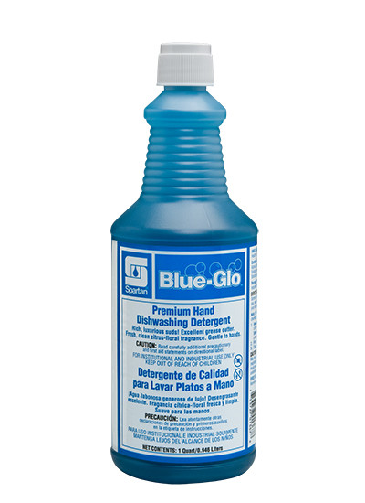 Blue-Glo Fresh Scent Manual Dish Detergent 1 QT Neutral Liquid Premium 12/Case