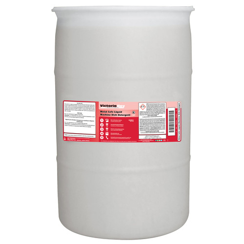 Victoria Bay Dishmachine Detergent 55 GAL Liquid Metal Safe 1/Drum