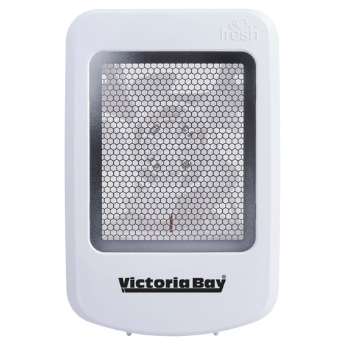 Victoria Bay Air Freshener Dispenser White Plastic Active Battery Operated 1/Each