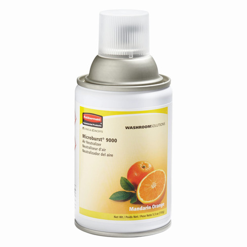 Microburst® 9000 Air Freshener Mandarin Orange Aerosol Refill 4/Case