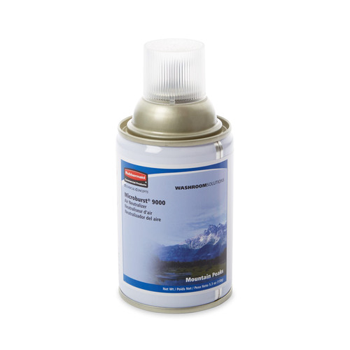 Microburst® 9000 Air Freshener Mountain Peaks Aerosol Refill 4/Case