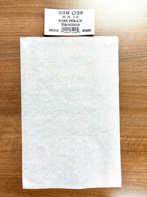 Baking Pan Liner 1/4 Size 8.1875 IN Quilon® Paper White 4000/Case