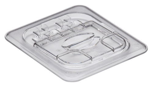 Camwear® FlipLids® Food Pan Lid 1/6 Clear 6/Case
