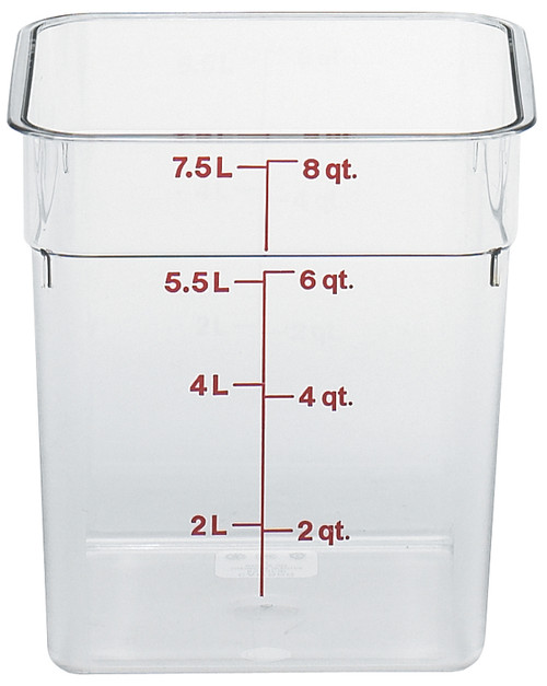 CamSquares® Camwear® Food Storage Container 8 QT 1/Each