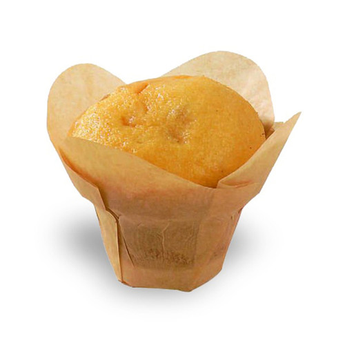 Baking Cup 4 OZ 1.8 IN Silicone Brown Lotus 100 Count/Pack 10 Packs/Case 1000 Count/Case