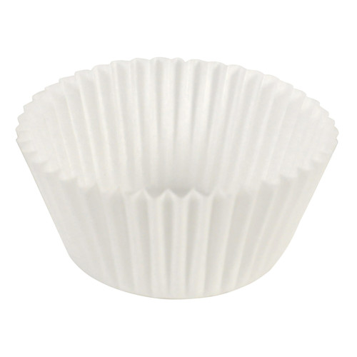 Baking Cup 3 IN Paper White Fluted 20000/Case
