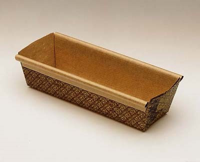 Loaf Baking Mold 3.75X2X2 IN Rectangle Poly Coated Inside 1050/Case